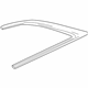 GM 23194470 Reveal Molding, Black Chrome, Driver Side