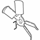 GM 15024813 Fan Blade