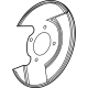 GM 84252200 Backing Plate, Rear Driver Side