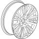 GM 84580951 Wheel, Alloy, Rear