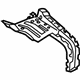 GM 23278254 Upper Extension, Rear Inner Passenger Side