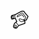 GM 84075233 Upper Extension, Rear Outer Driver Side