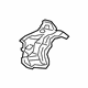 GM 84486905 Heat Shield, Passenger Side