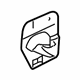 GM 22727206 Handle, Inside, Gray, Passenger Side