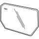 GM 87845741 Mirror Glass, Rear Driver Side