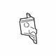 GM 22864389 Inner Reinforcement, Front Driver Side