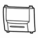 GM 15856035 Radio Bezel