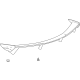 GM 84857283 Rear Spoiler, Black