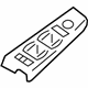GM 22910936 Window Switch Bezel, Black Carbon, Front Passenger Side