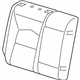 GM 85120125 Seat Back Cover, Black, Passenger Side