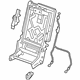 GM 85527427 Seat Back Frame, Rear