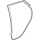 GM 42692461 Door Weatherstrip, Rear Driver Side