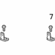 GM 22847112 Child Seat Bracket