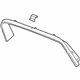 GM 84157438 Upper Gate Trim, Black, Rear