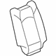 GM 22971676 Seat Back Cover, Passenger Side