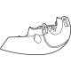 GM 84875824 Lower Column Cover