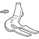 GM 13242031 Floor Duct, Driver Side