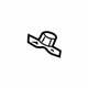GM 21110955 Lower Retainer