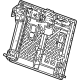 GM 13537098 Seat Back Frame, Rear