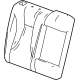 GM 84889497 Seat Back Cover, Black, Rear