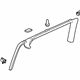 GM 15299945 Window Trim, Upper Passenger Side