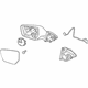 GM 84269187 Mirror Assembly, Rear Driver Side