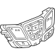 GM 84443701 Heater Control, Jet Black