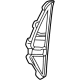 GM 85569391 Lamp Bezel, Black, Front Driver Side