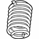 GM 15948009 Spring, Rear