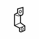 GM 96845611 Inner Quarter Panel Bracket
