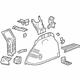 GM 22865771 Inner Wheelhouse, Rear Passenger Side
