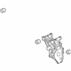 GM 12692944 Mount Bracket, Driver Side