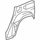 GM 15939196 Outer Wheelhouse, Rear Passenger Side