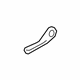 GM 84045974 Recline Handle, Black, Front Driver Side