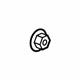 GM 13510846 Seat Back Frame Outer Bushing, Rear
