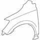 GM 20793342 Fender, Front Driver Side