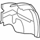 GM 25849001 Fender Liner, Front Inner Driver Side