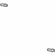 GM 25891462 Pull Strap, Rear