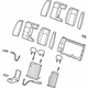 GM 15860396 Seat Back Assembly