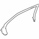 GM 23242713 Upper Molding, Rear Passenger Side