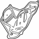 GM 84242133 Water Deflector, Inner Driver Side