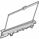 GM 23477122 Sunshade, Black, Rear Driver Side