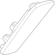 GM 42716025 Side Marker Lamp, Driver Side