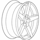 GM 9596792 Wheel, Silver