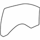 GM 20907712 Door Glass, Front Driver Side