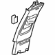 GM 26215955 Upper Center Pillar Trim, Titanium, Inner Driver Side