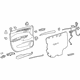 GM 22767060 Door Trim Panel, Black, Front Passenger Side
