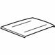 GM 23349547 Decal, Blue, Rear