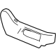 GM 84799836 Outer Finish Panel, Black, Front Passenger Side