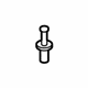GM 94530438 Fender Liner Clip